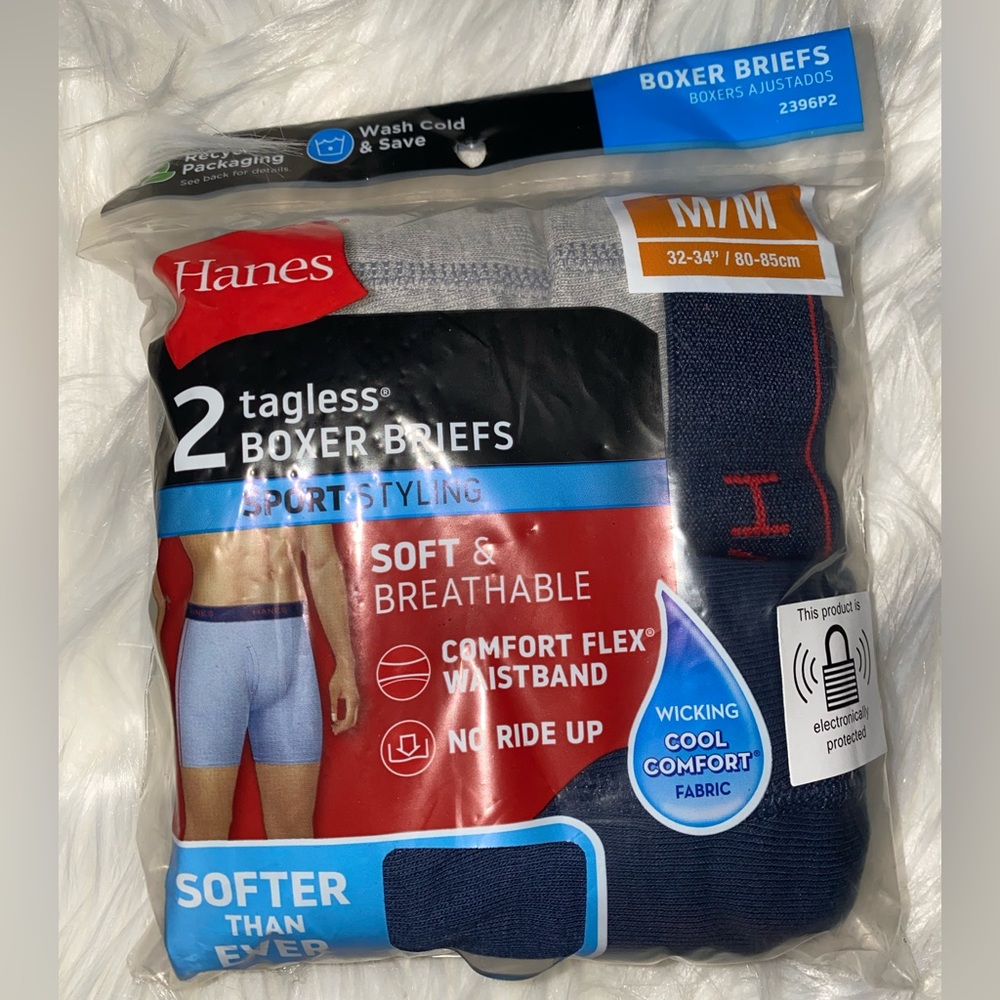 Men’s Hanes Boxer Briefs
